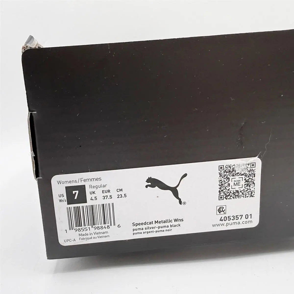 Puma shoes - Speedcat Metallic Wns - Speedcat Metallic Wns - 405357 01 - Silver (UPC: 198551988486) 8