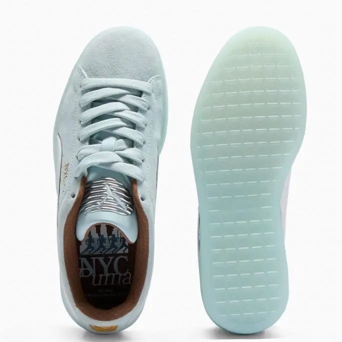 Puma shoes - PUMA Suede Run Along - Suede Run Along - Blue 4