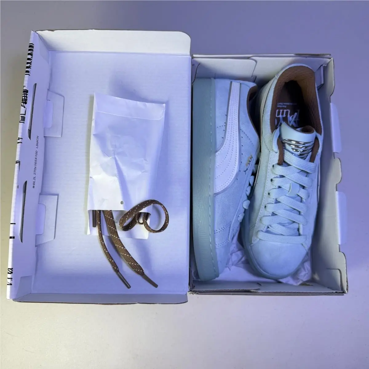 Puma shoes - PUMA Suede Run Along - Suede Run Along - Blue 9