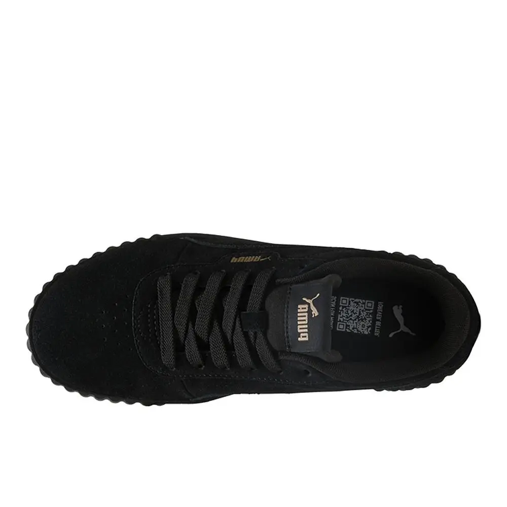 Puma shoes - PUMA Carina 3.0 Suede Lace Up - 40072101 - Black (UPC: 197673999790) 2