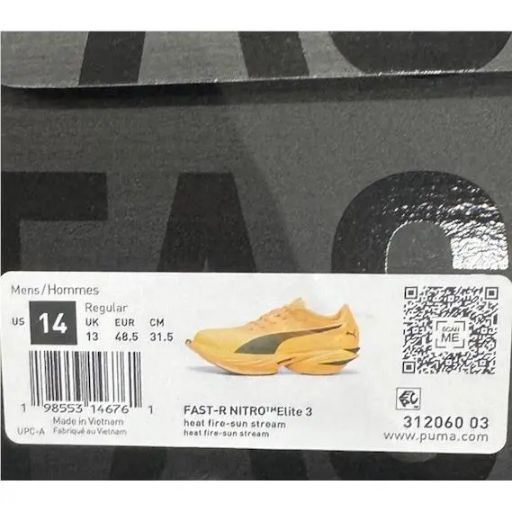 Puma shoes - Fast-R Nitro Elite 3 - Nitro Elite - Orange 5