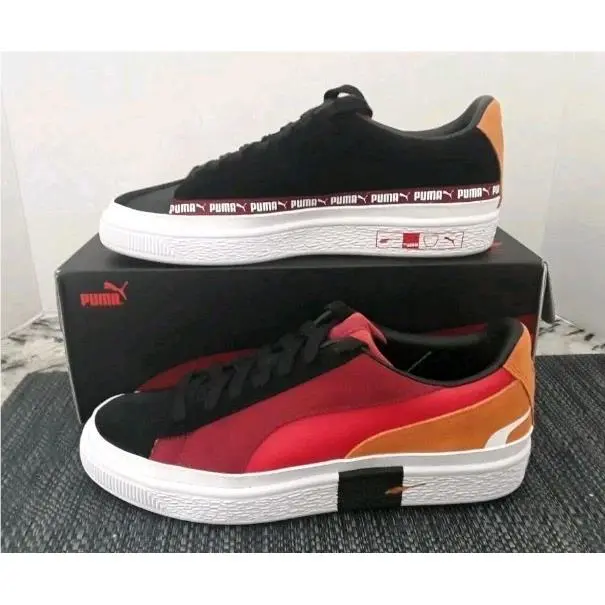 Suede Hacked FS 372785-01 Black Jaffa-ore Men’s Sneakers Size 10 US by Puma