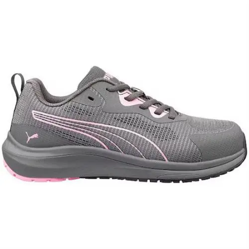 Puma Safety Shoes 642985-07W-804 Athletic Shoe Gray Women`s 7 W Pr