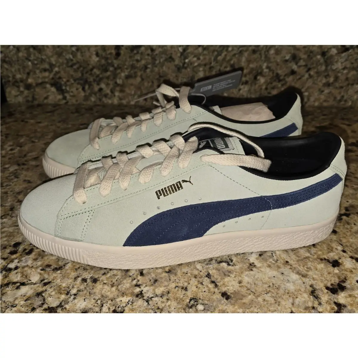 Puma shoes - PUMA Suede - Suede - 374921-24 - Green 0