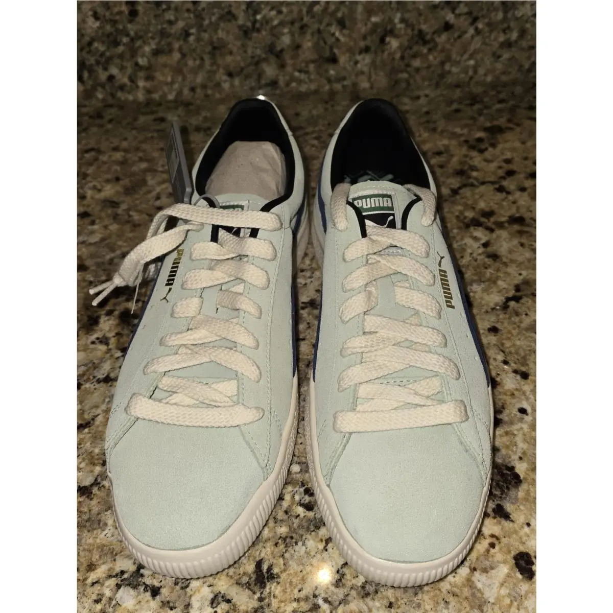 Puma shoes - PUMA Suede - Suede - 374921-24 - Green 1