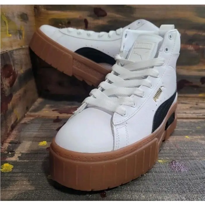 Mayze Mid Platform 381170-03 Womens Sneakers Shoes White sz 6 by Puma