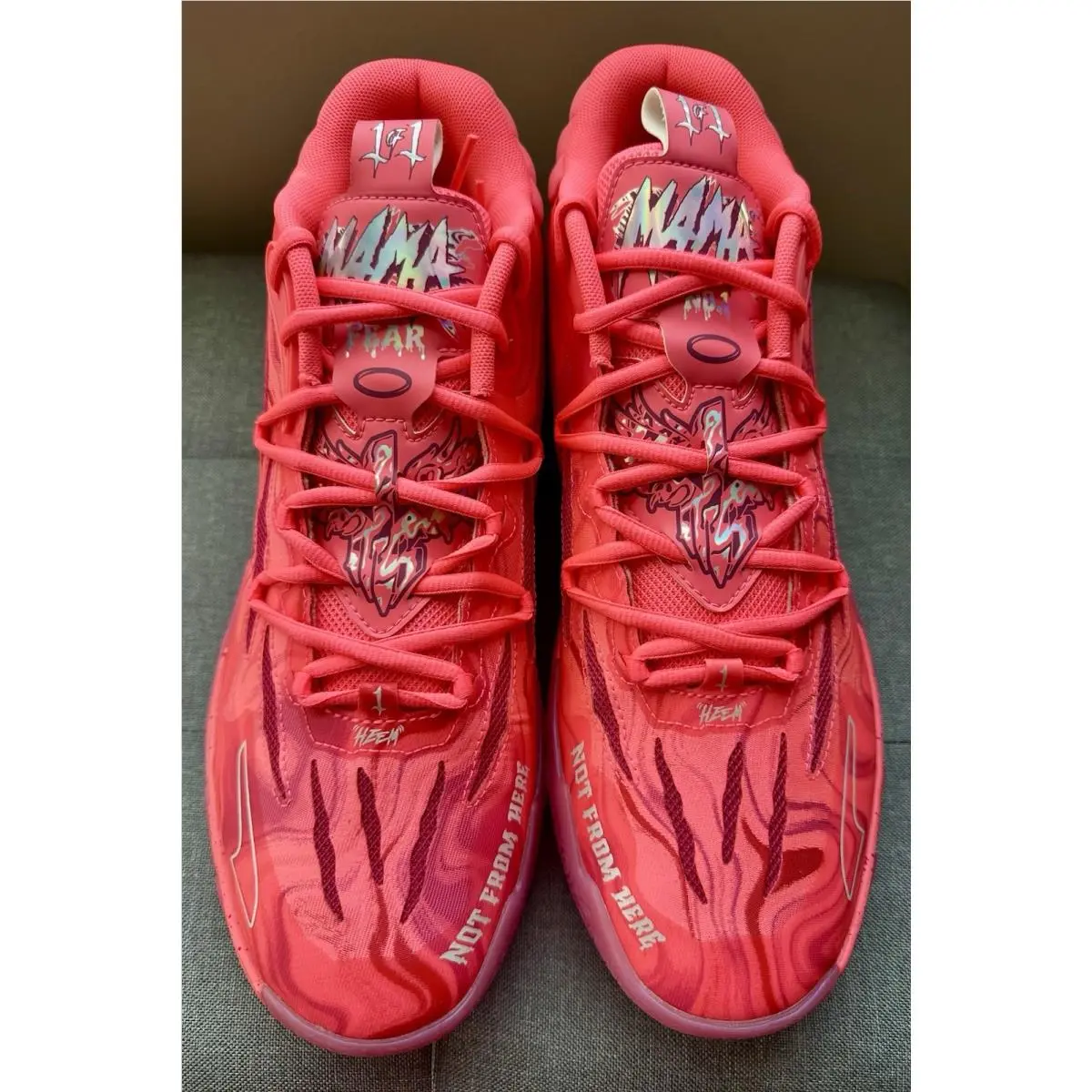 Lamelo Ball MB.03 Mama Men`s Basketball Sneakers- 311390-01 11.5 Garnet Rose by Puma