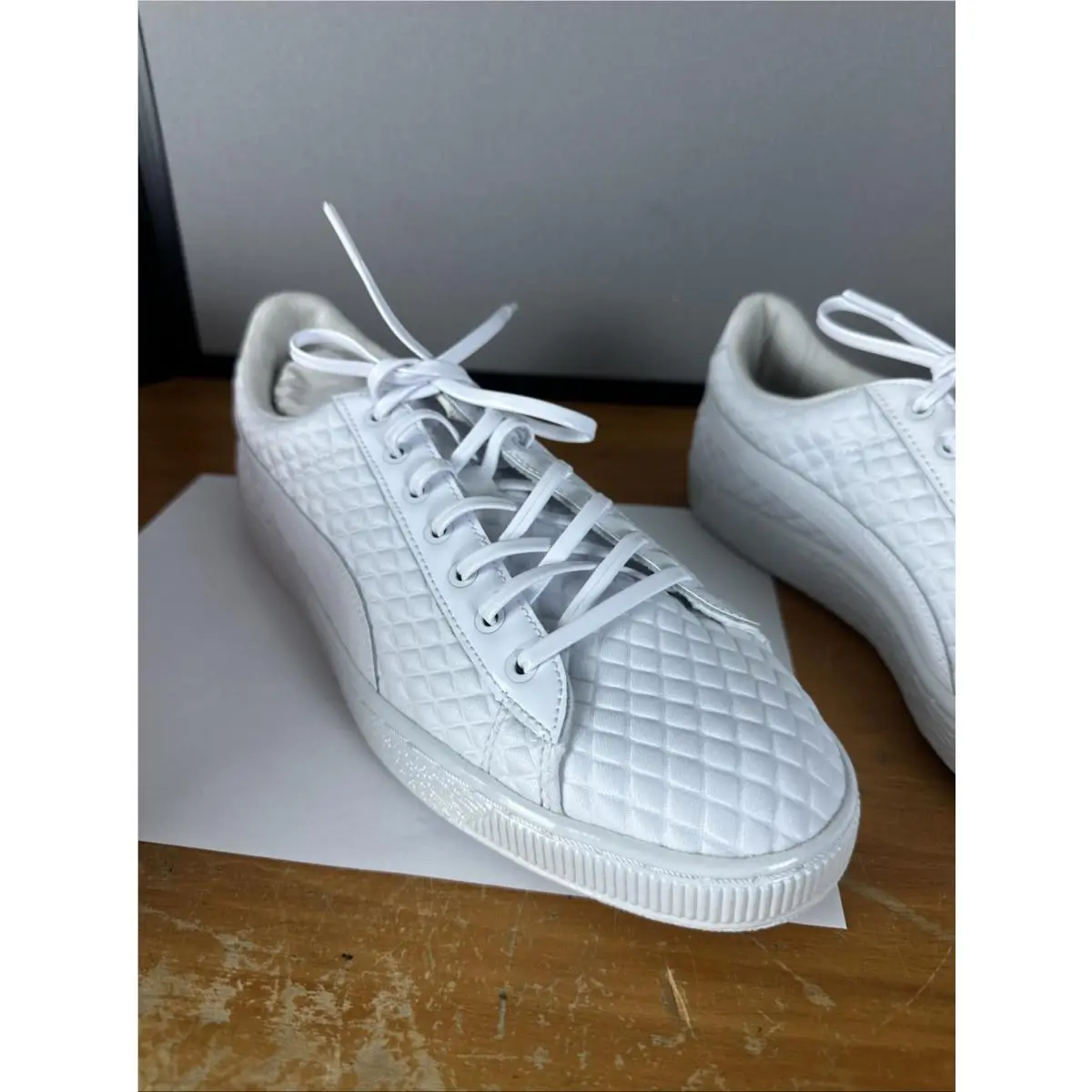 Puma shoes - PUMA Basket - Basket - 362206-02 - White, Manufacturer: Glory White/White 0