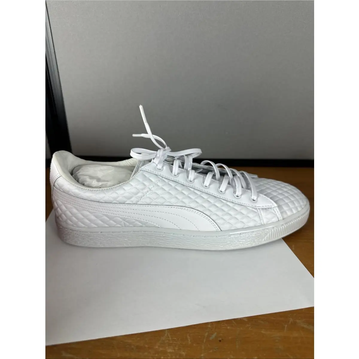 Puma shoes - PUMA Basket - Basket - 362206-02 - White, Manufacturer: Glory White/White 1