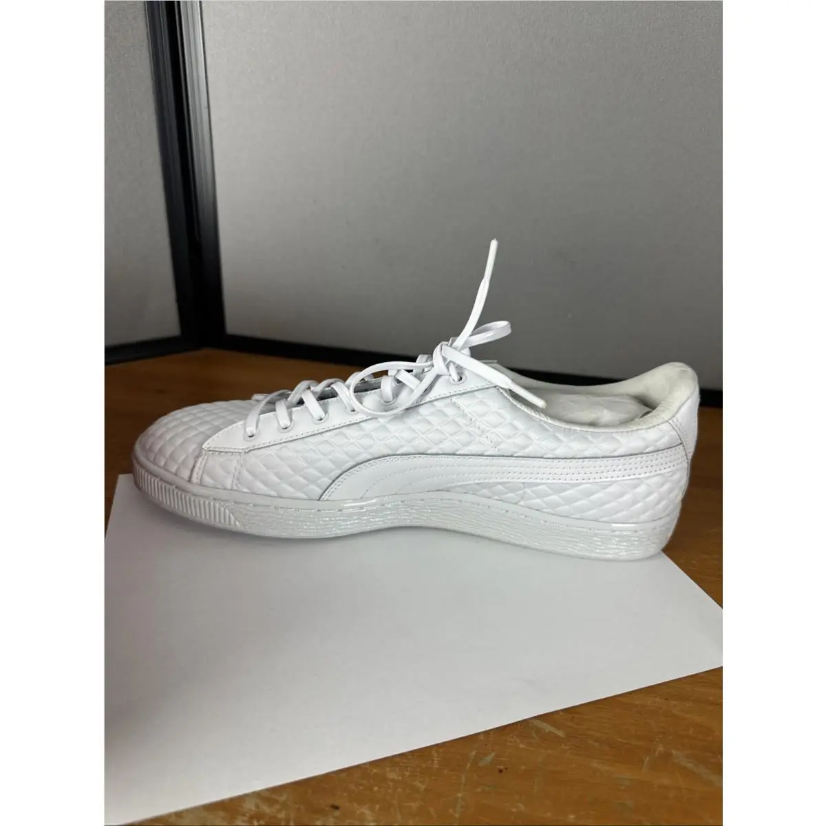 Puma shoes - PUMA Basket - Basket - 362206-02 - White, Manufacturer: Glory White/White 3