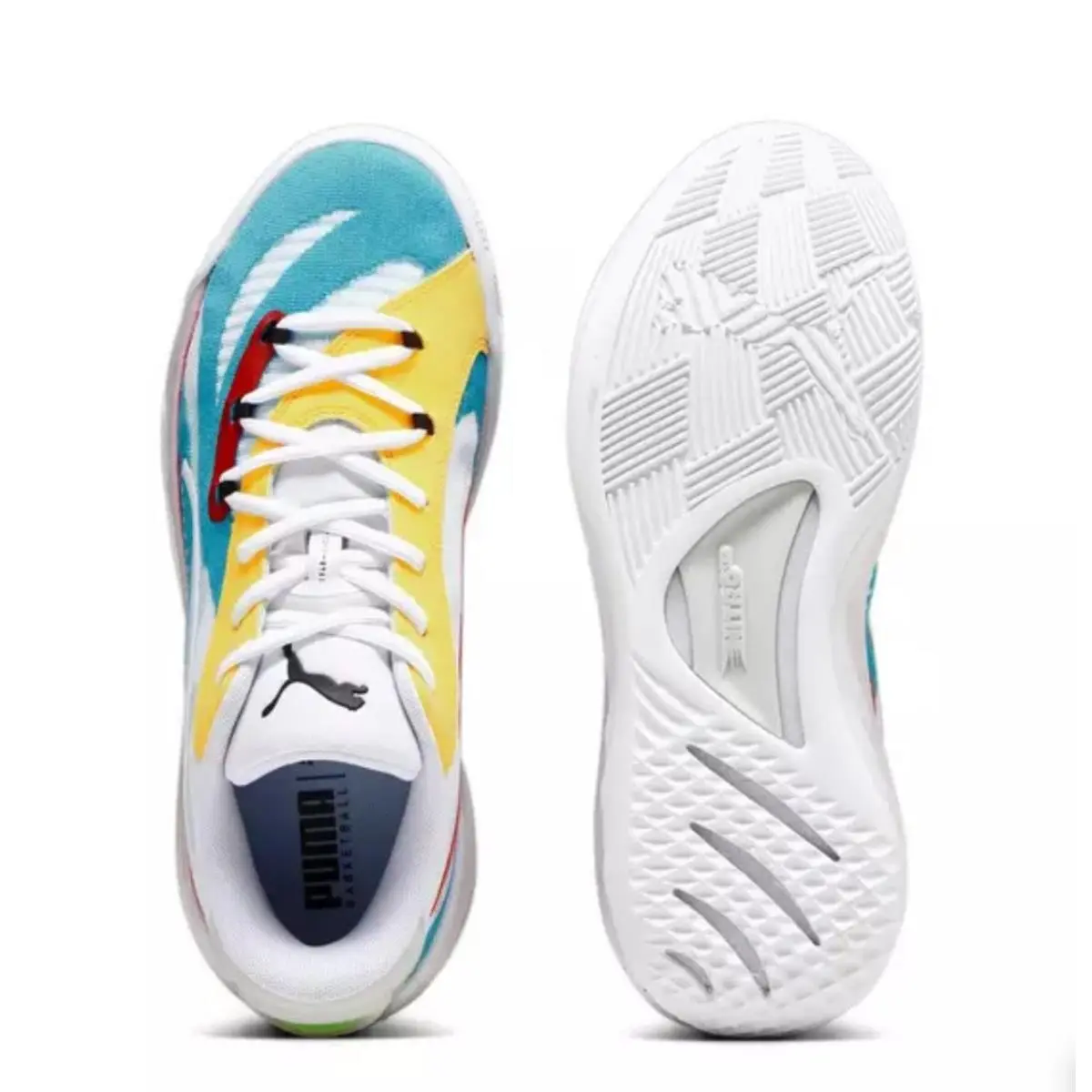 Puma shoes - PUMA All-Pro Nitro - Nitro - White (UPC: 196856474079) 3