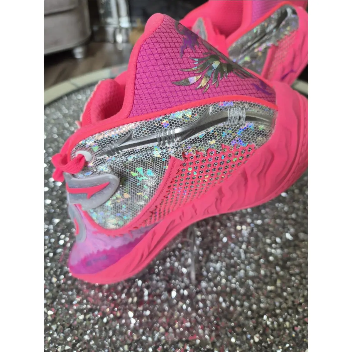 Puma shoes - PUMA MB .05 WORLD TOUR - Pink 2