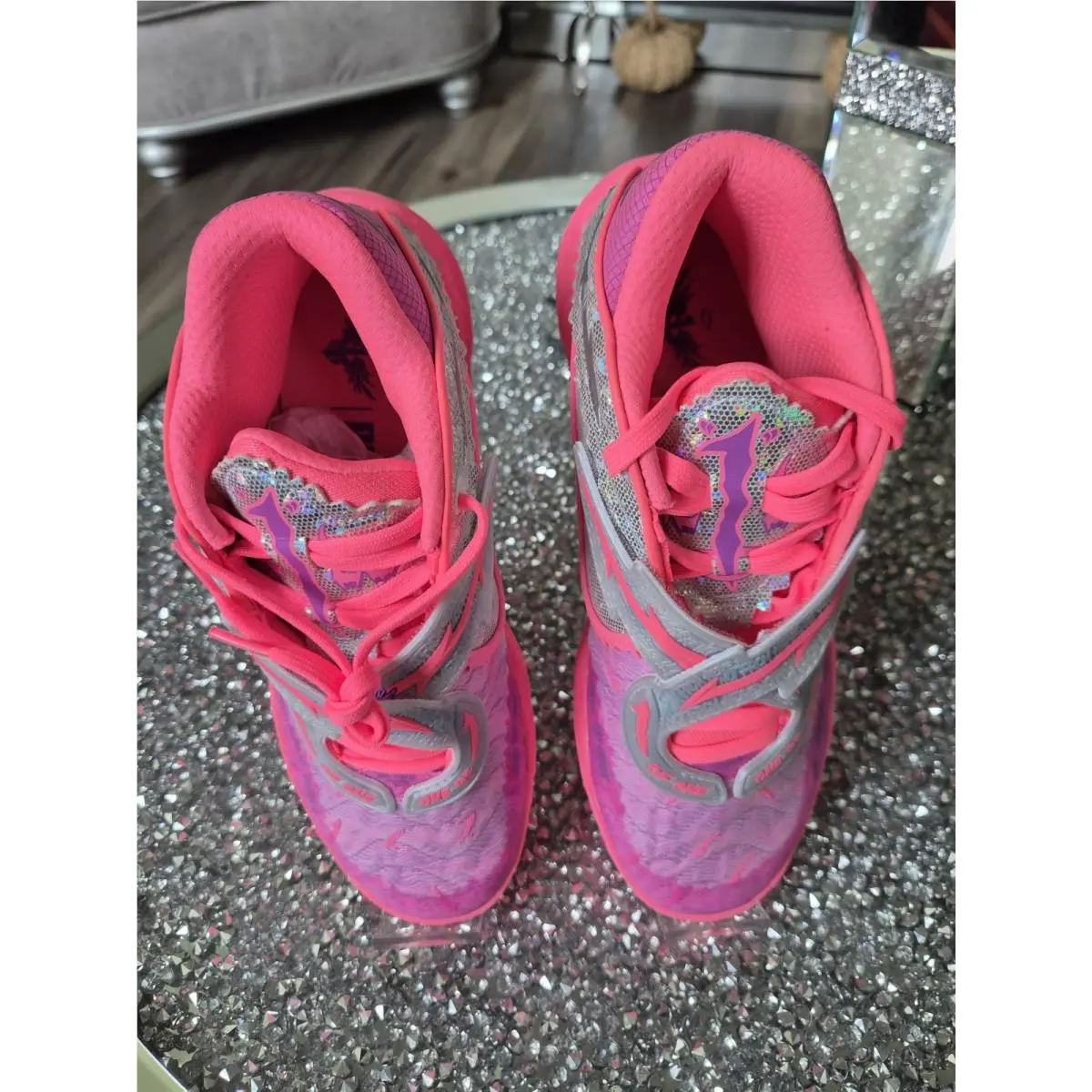 Puma shoes - PUMA MB .05 WORLD TOUR - Pink 4