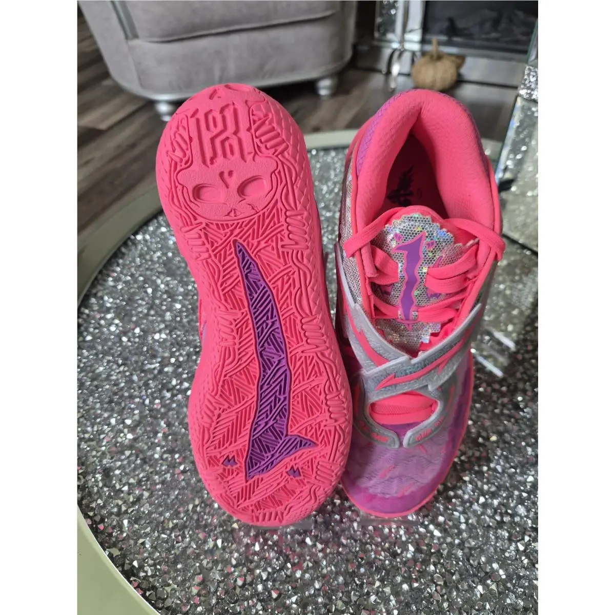 Puma shoes - PUMA MB .05 WORLD TOUR - Pink 5