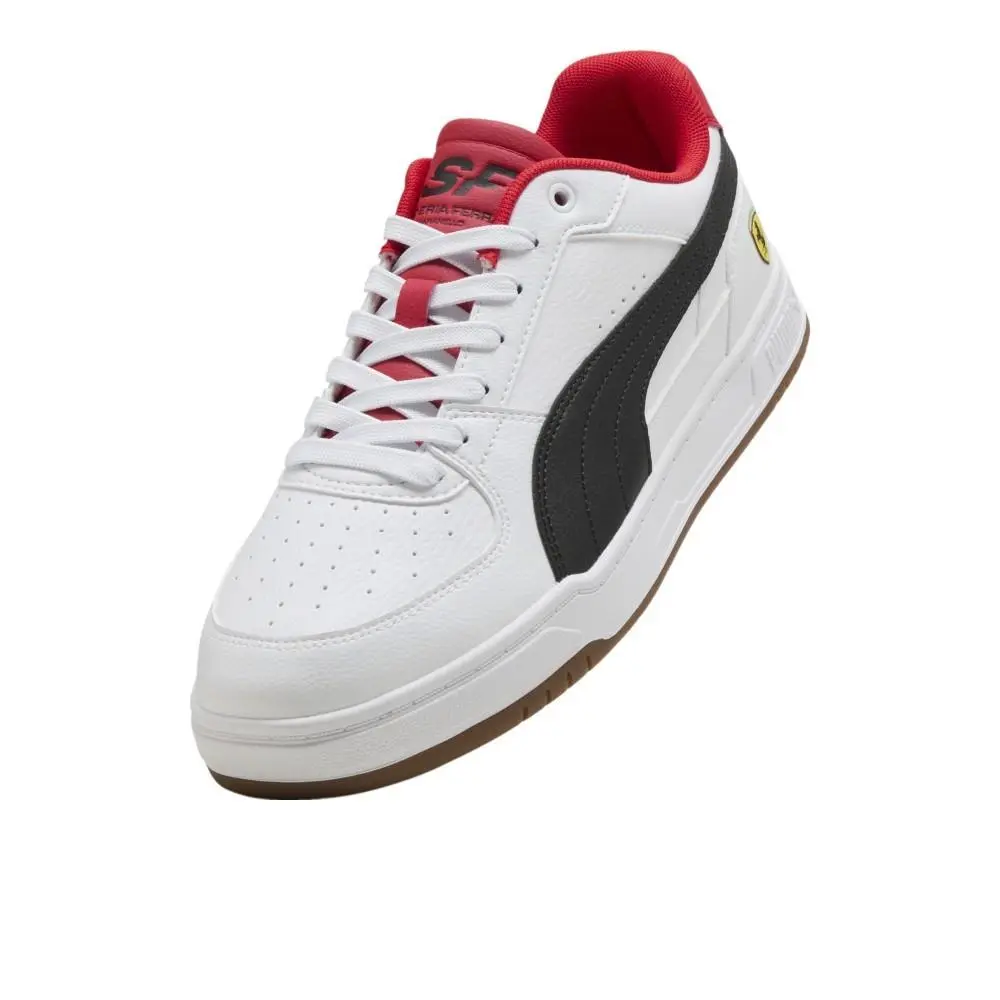 Puma shoes - PUMA Scuderia Ferrari Caven Iii Lace Up - 30919701 - White (UPC: 198556305912) 4