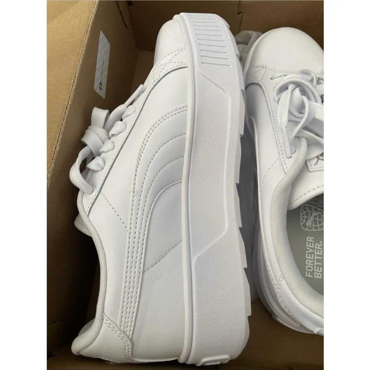 Puma shoes - Puma Karmen L Platform - Karmen Platform - 38461501 - White 0