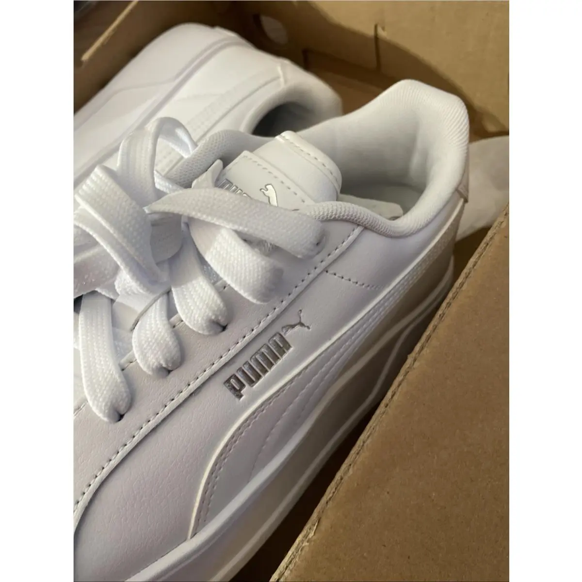 Puma shoes - Puma Karmen L Platform - Karmen Platform - 38461501 - White 4