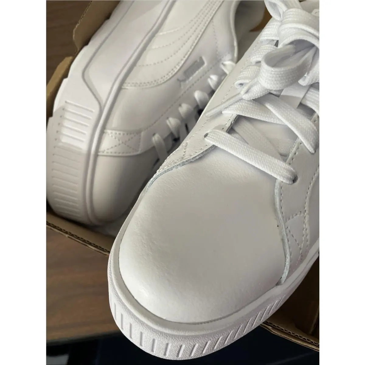 Puma shoes - Puma Karmen L Platform - Karmen Platform - 38461501 - White 5