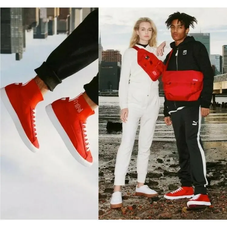 Puma shoes - PUMA Clyde - Clyde - High Risk Red 3