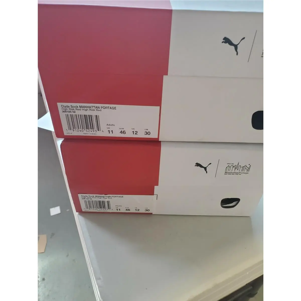 Puma shoes - PUMA Clyde - Clyde - High Risk Red 6