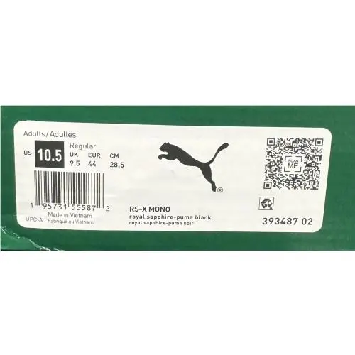 Puma shoes - Puma RS-X - Blue 5