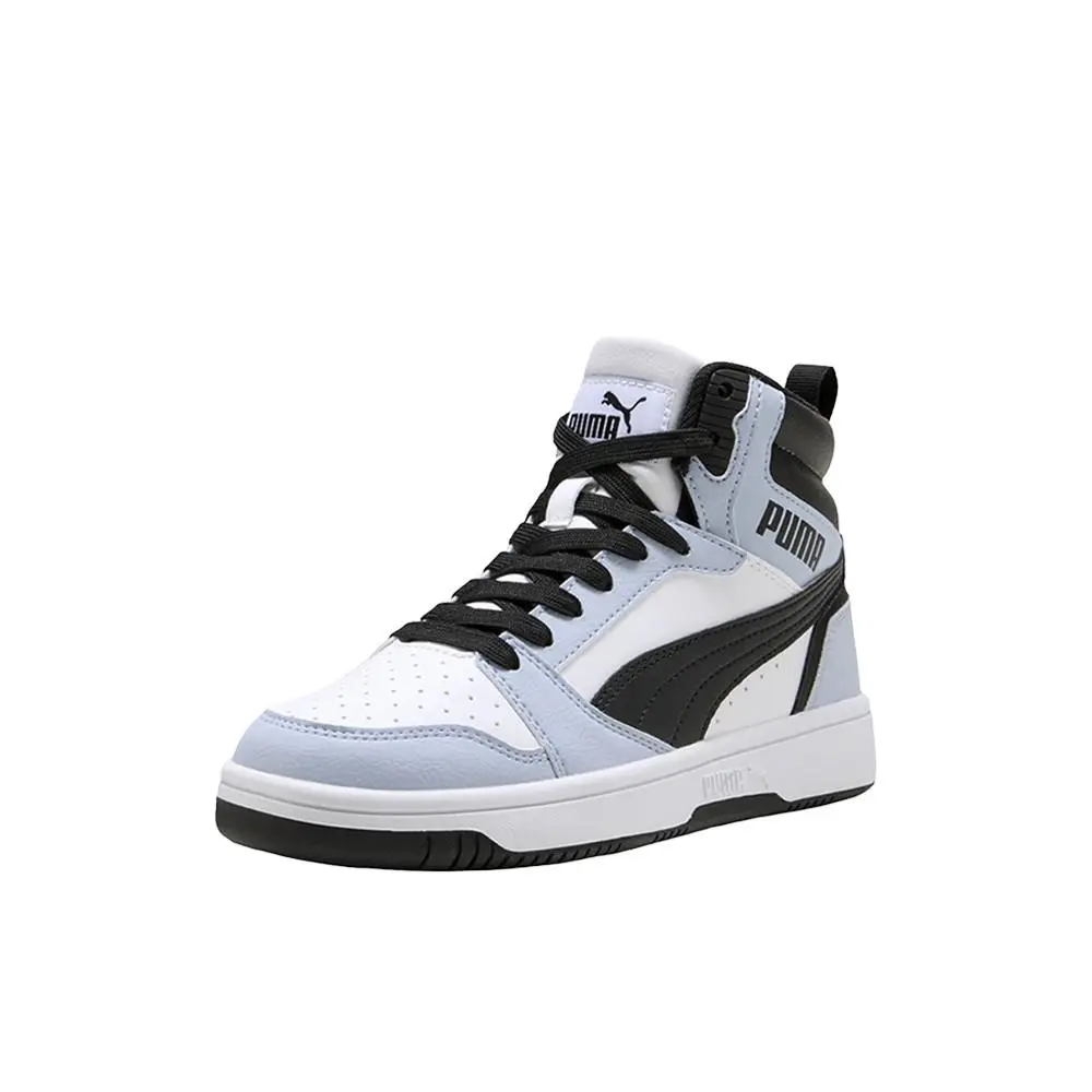 Puma shoes - PUMA Rebound V6 Mid High Top  Youth - 39383142 - White (UPC: 198556532455) 0