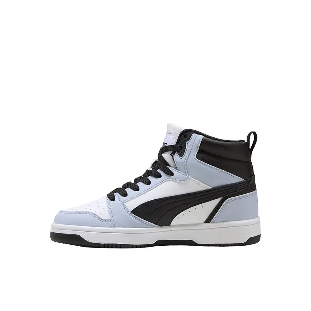 Puma shoes - PUMA Rebound V6 Mid High Top  Youth - 39383142 - White (UPC: 198556532455) 1