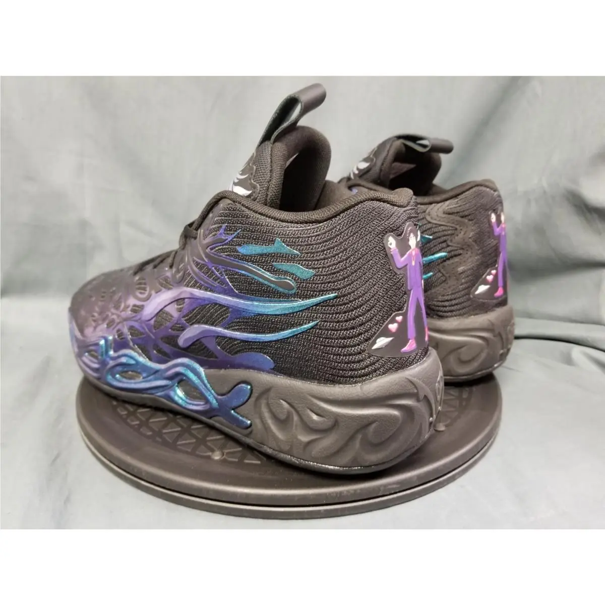 Puma shoes - Puma LaMelo - LaMelo - 311316 01 - Black & Blue (UPC: 197673009123) 4