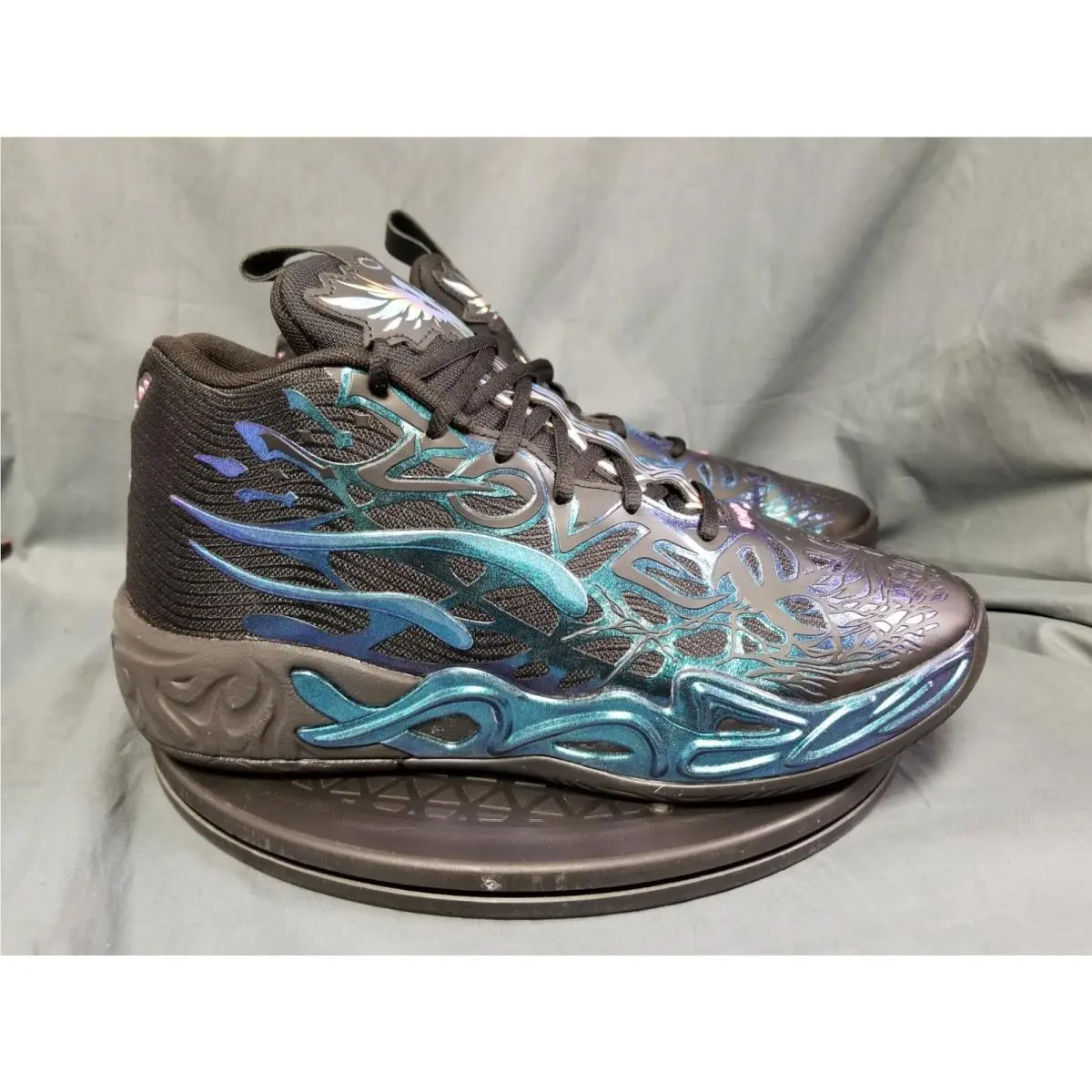 Puma shoes - Puma LaMelo - LaMelo - 311316 01 - Black & Blue (UPC: 197673009123) 7