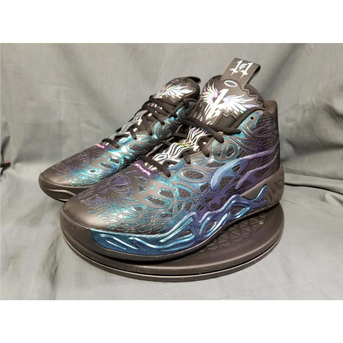Puma shoes - Puma LaMelo - LaMelo - 311316 01 - Black & Blue (UPC: 197673009123) 2