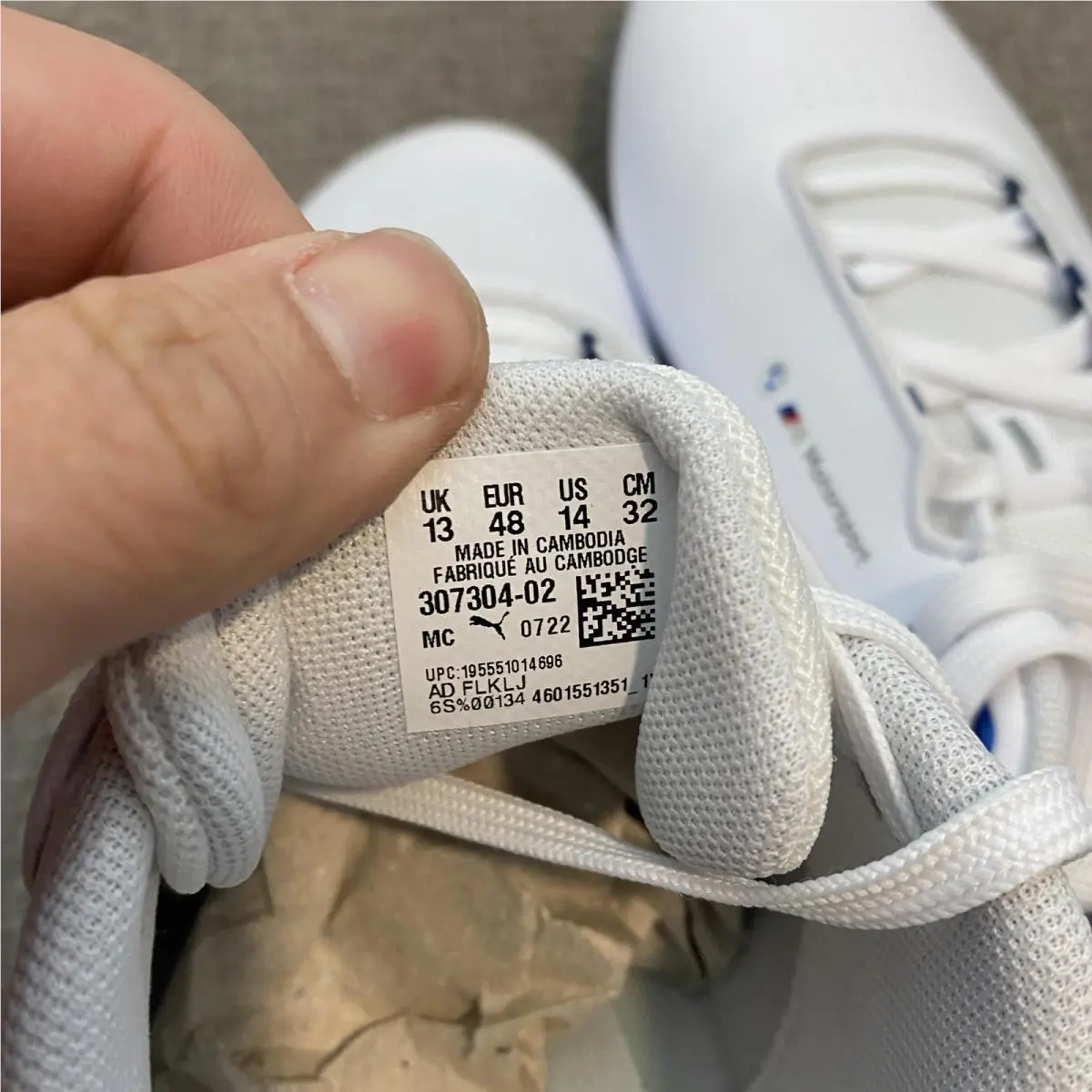 Puma shoes - PUMA BMW MMS Drift Cat Decima - White 7