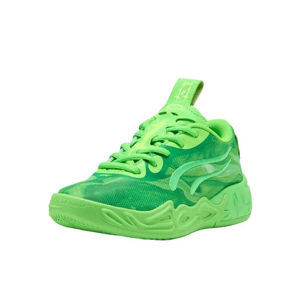 Puma shoes - PUMA  X Lamelo Ball Mb.04 Lo Team Basketball  Youth - 31253004 - Green (UPC: 198553854789) 0