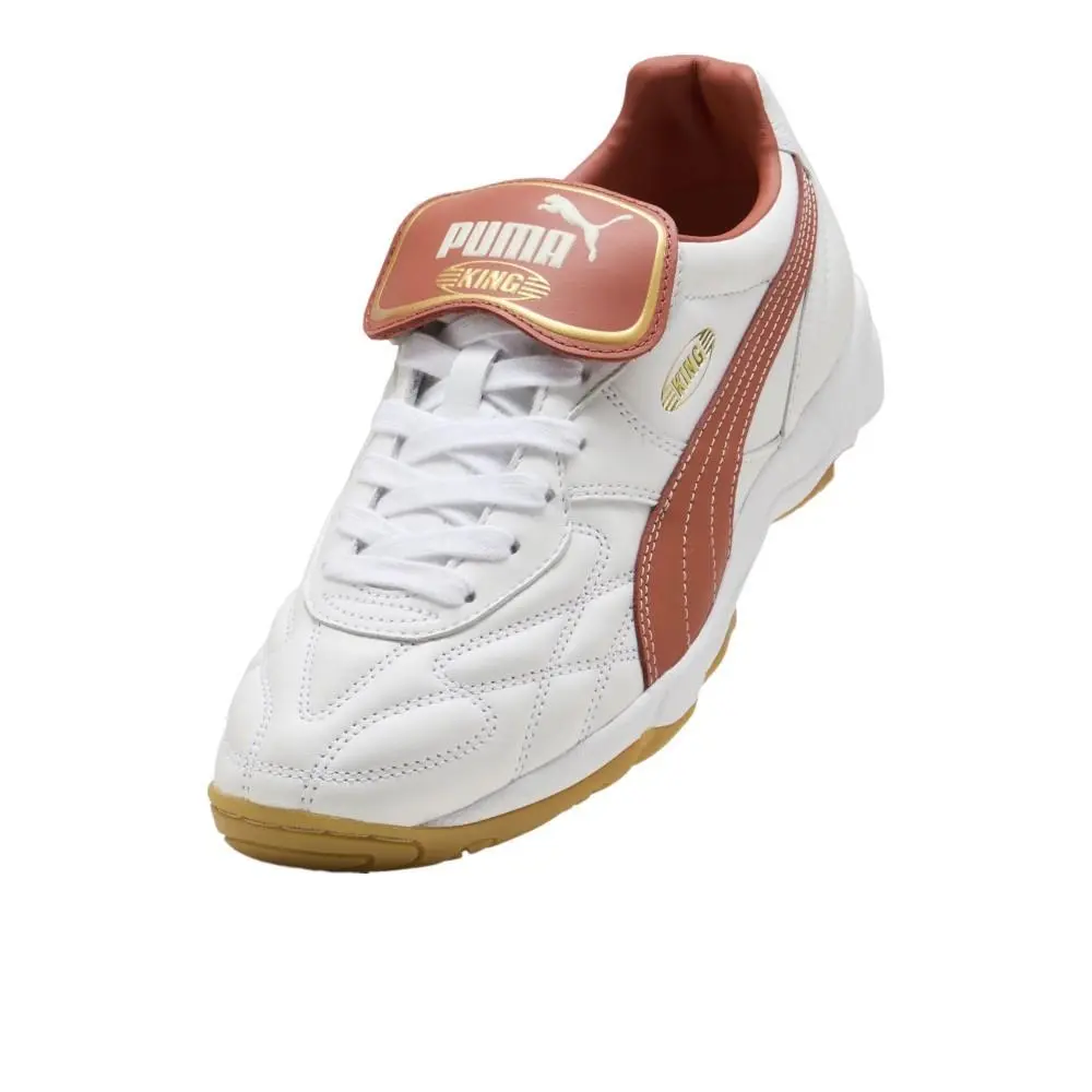 Puma shoes - PUMA King Indoor Lace Up - 40168320 - White (UPC: 198556719498) 4