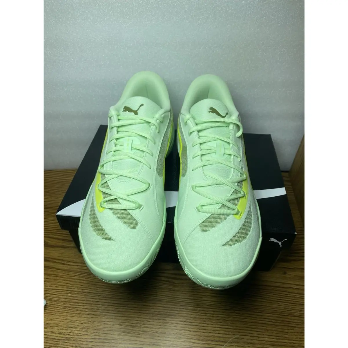 Puma shoes - PUMA All-Pro Nitro - Nitro - 379079-09 - Green, Manufacturer: Fresh Mint/Olive Green 0