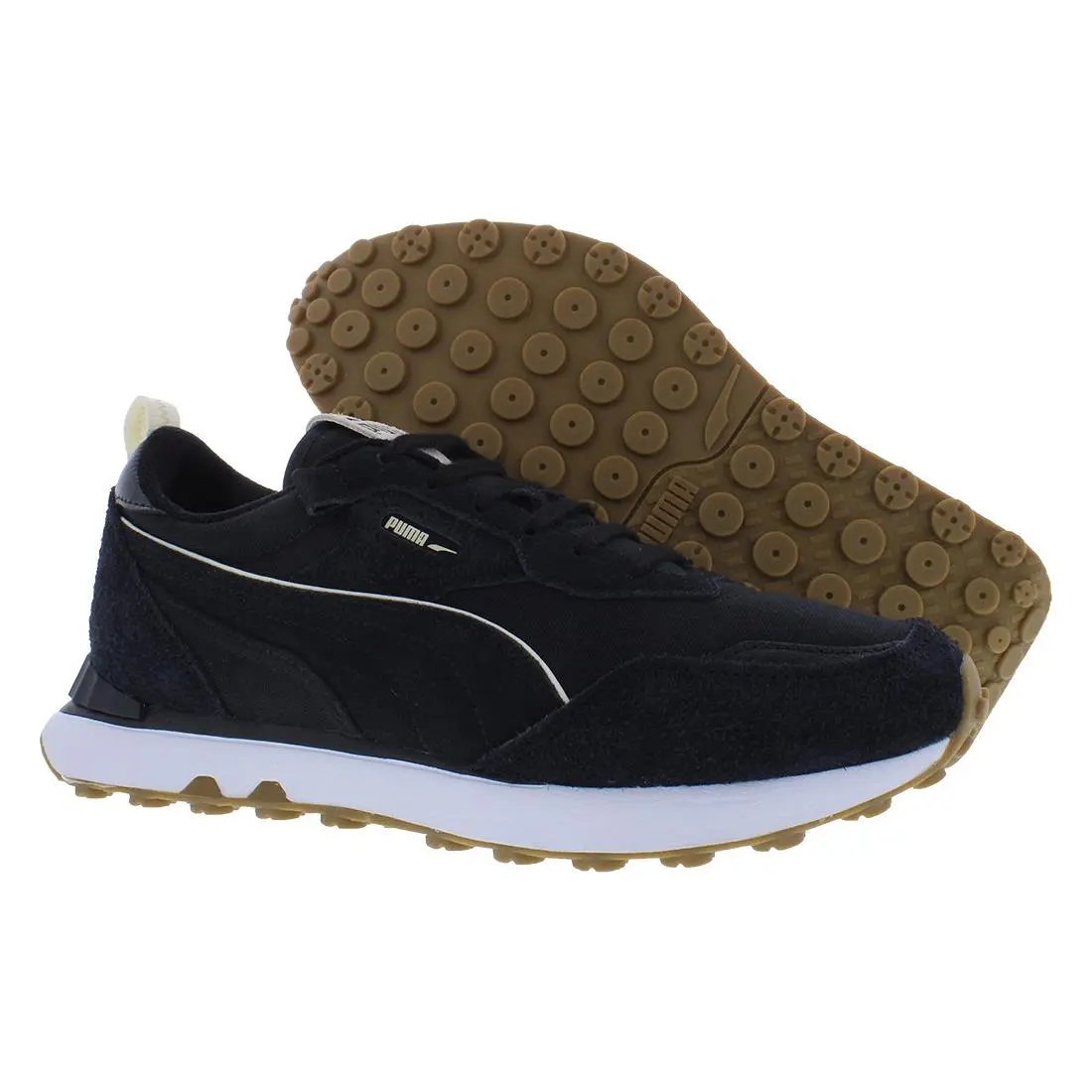 Rider Future Vintage Worn Out Mens Shoes Size 8 Color: Black/white by Puma