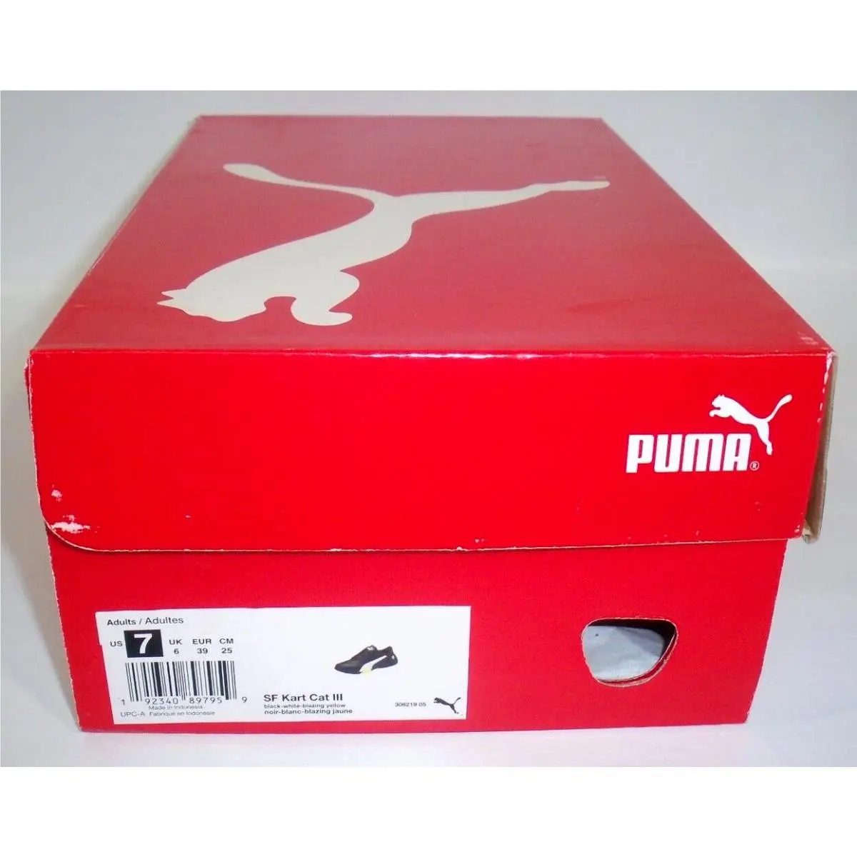 Puma shoes - PUMA SF - 30621905 - Black, Manufacturer: Black, White, and Blazing Yellow (UPC: 192340897959) 4