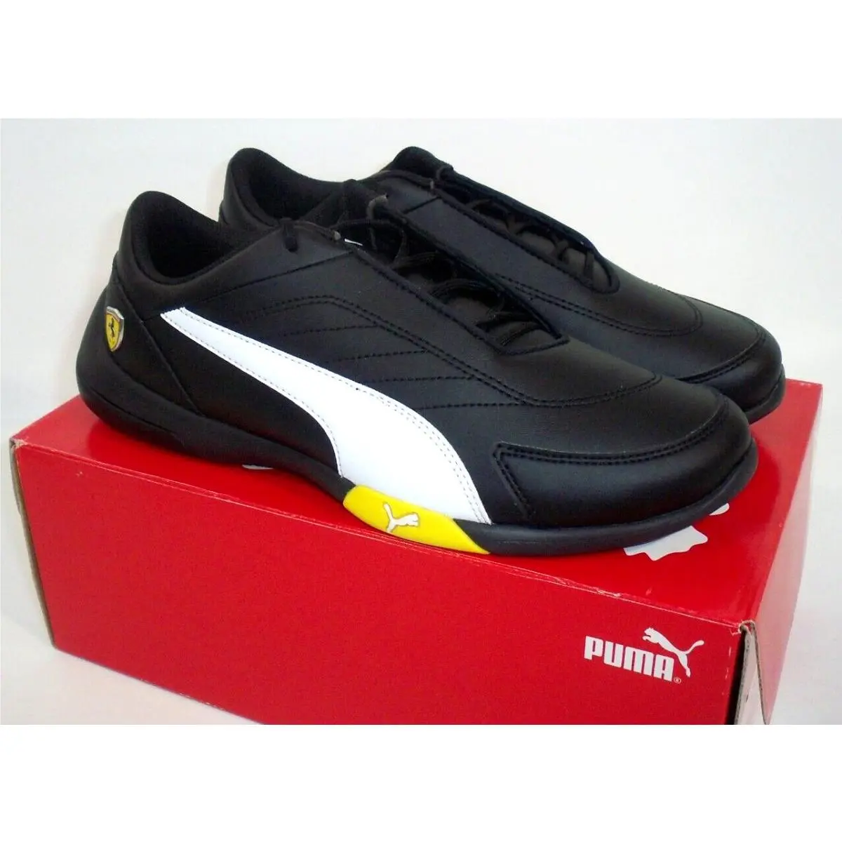 Puma shoes - PUMA SF - 30621905 - Black, Manufacturer: Black, White, and Blazing Yellow (UPC: 192340897959) 5