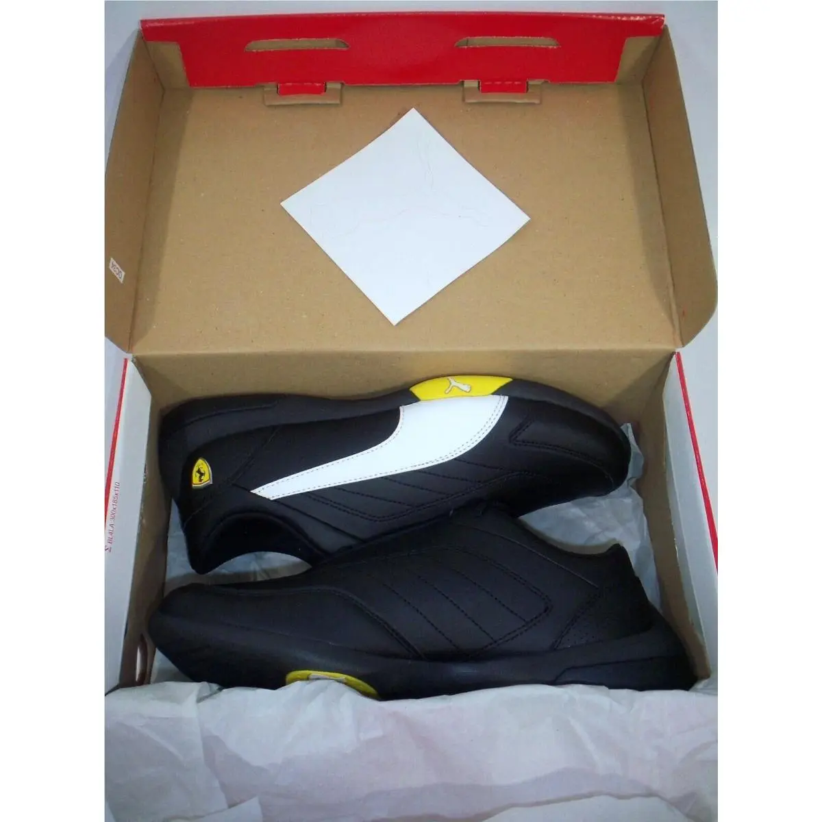 Puma shoes - PUMA SF - 30621905 - Black, Manufacturer: Black, White, and Blazing Yellow (UPC: 192340897959) 9