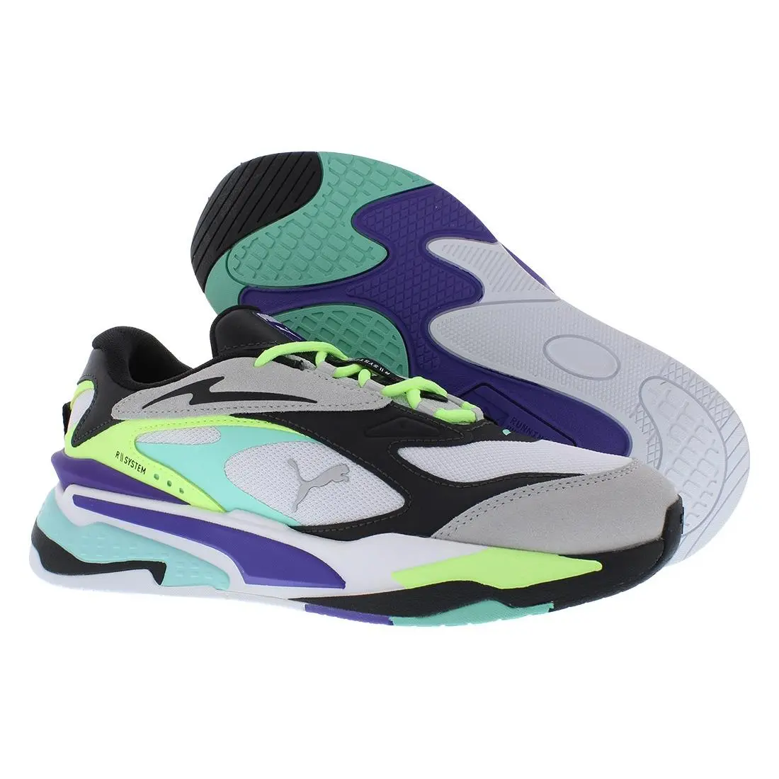 Rs-fast Spring Break Mens Shoes Size 8.5 Color: White/cool Light by Puma