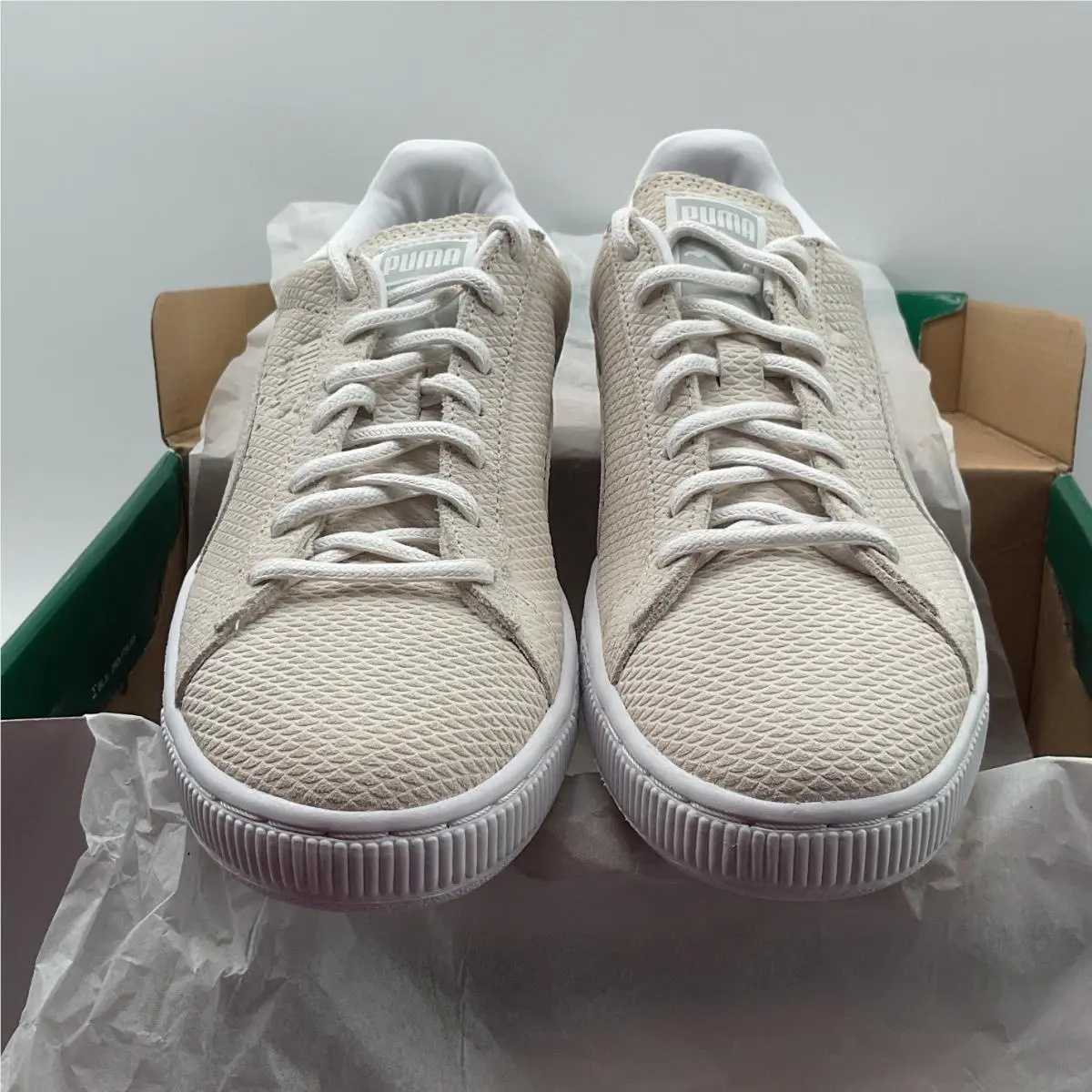 Puma shoes - Puma Suede Emboss - Suede Emboss - Ivory 2