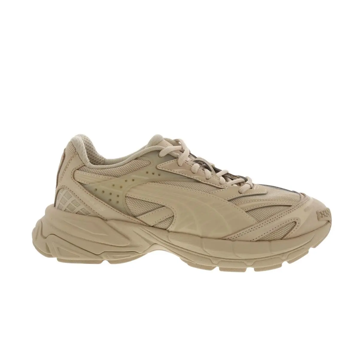 Velophasis Prm 39196402 Mens Beige Leather Lifestyle Sneakers Shoes 8 by Puma