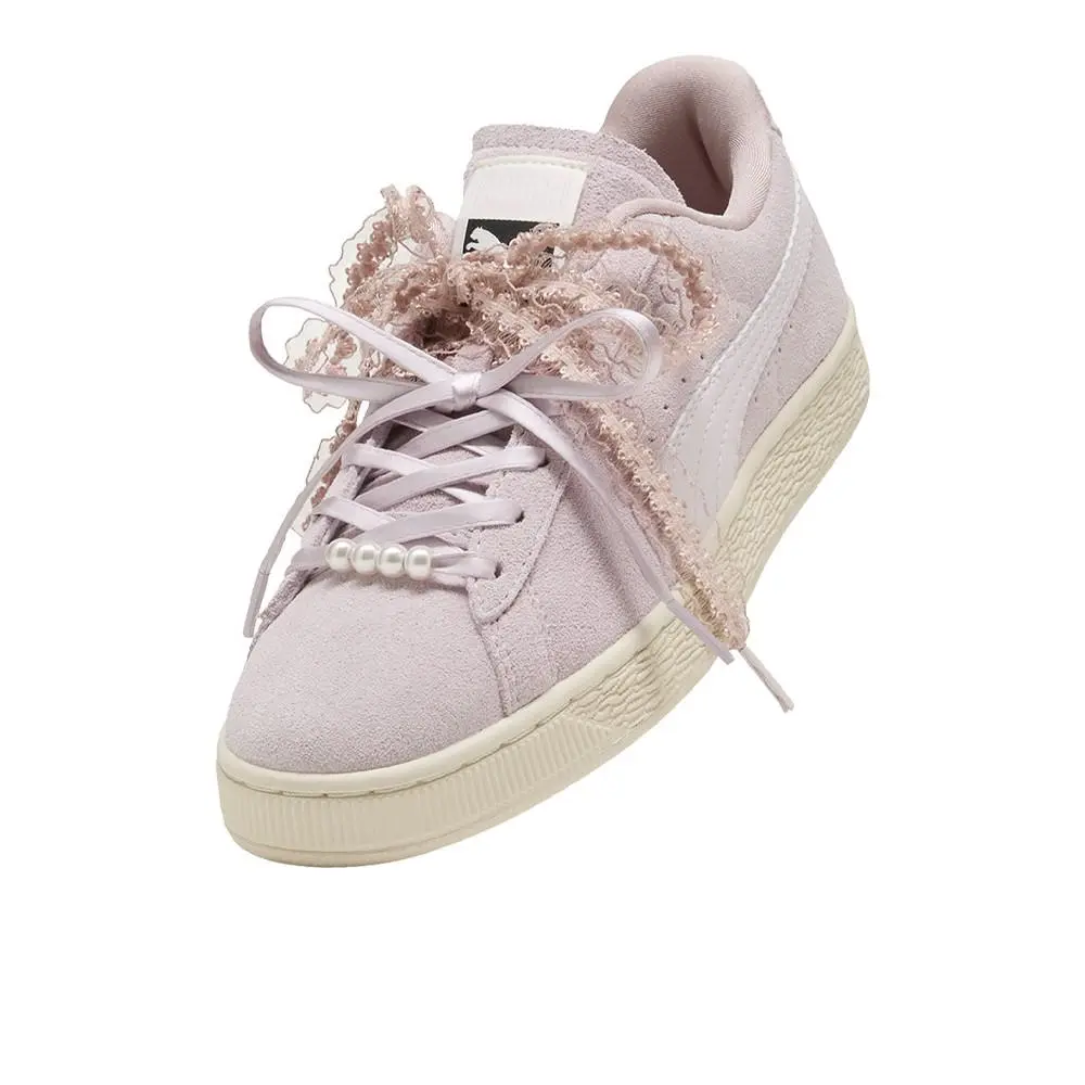 Puma shoes - PUMA Suede Bloom Sneaker - Suede Bloom Sneaker - 40833005 - Pink (UPC: 199260893573) 4