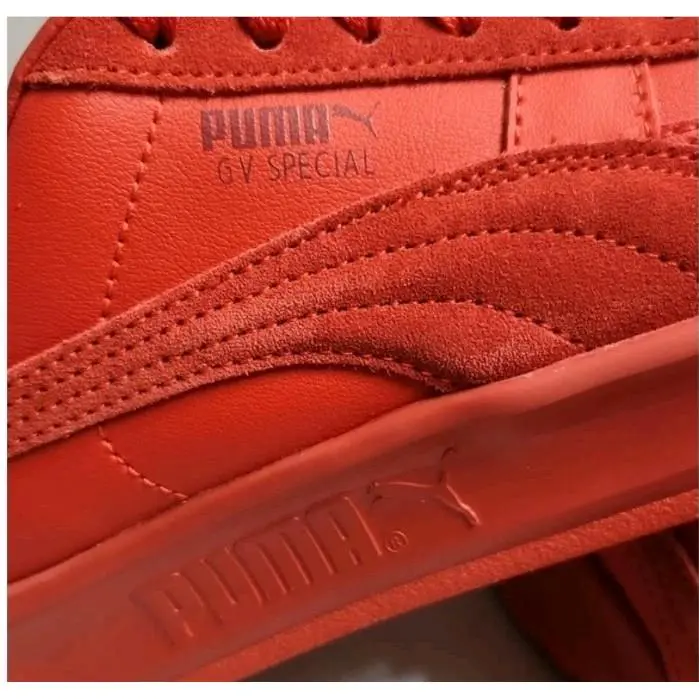 Puma shoes - puma gv special + red - 372425 01 - Red 2