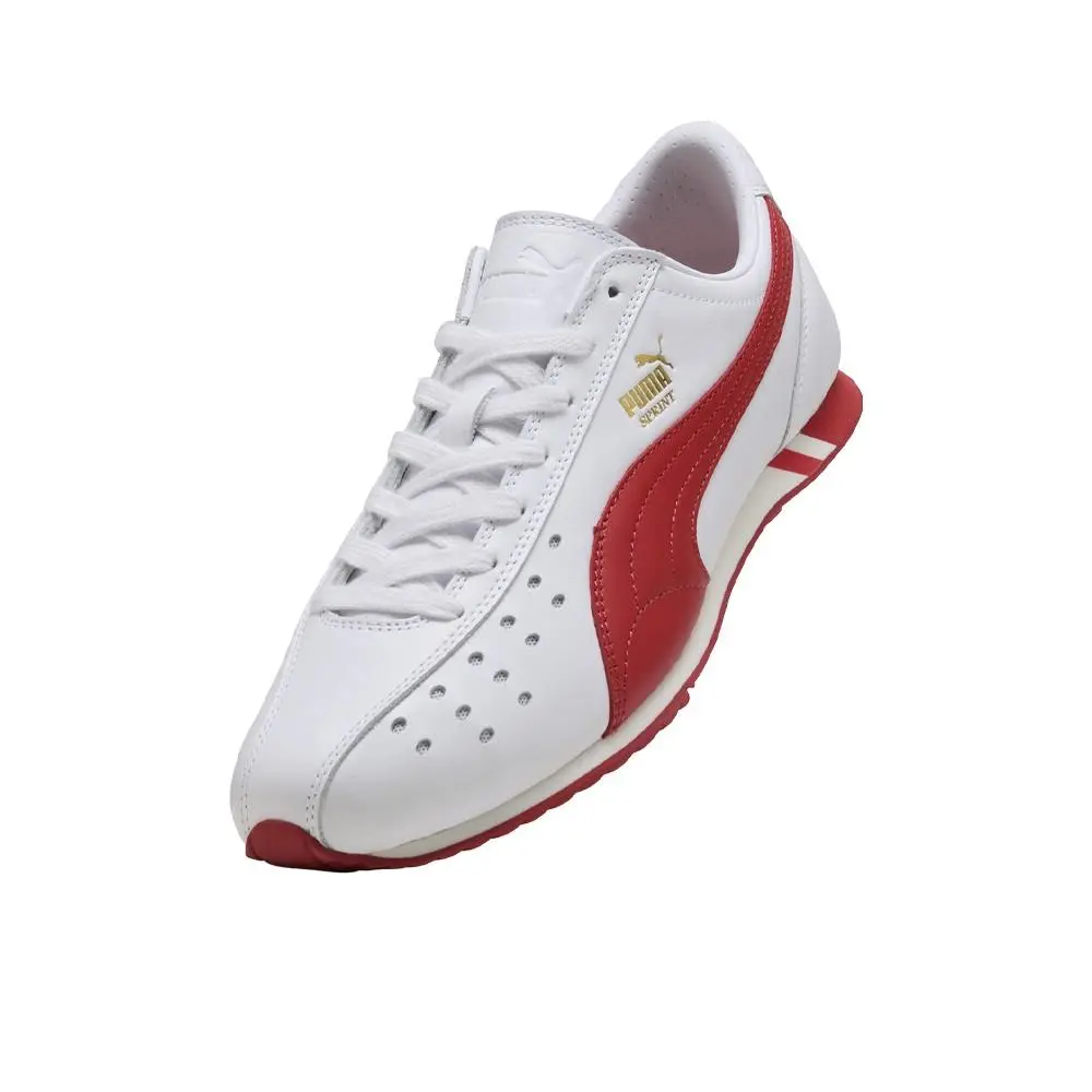 Puma shoes - PUMA Sprint Lace Up - Sprint Lace - 40296010 - Red, White (UPC: 198556887586) 4