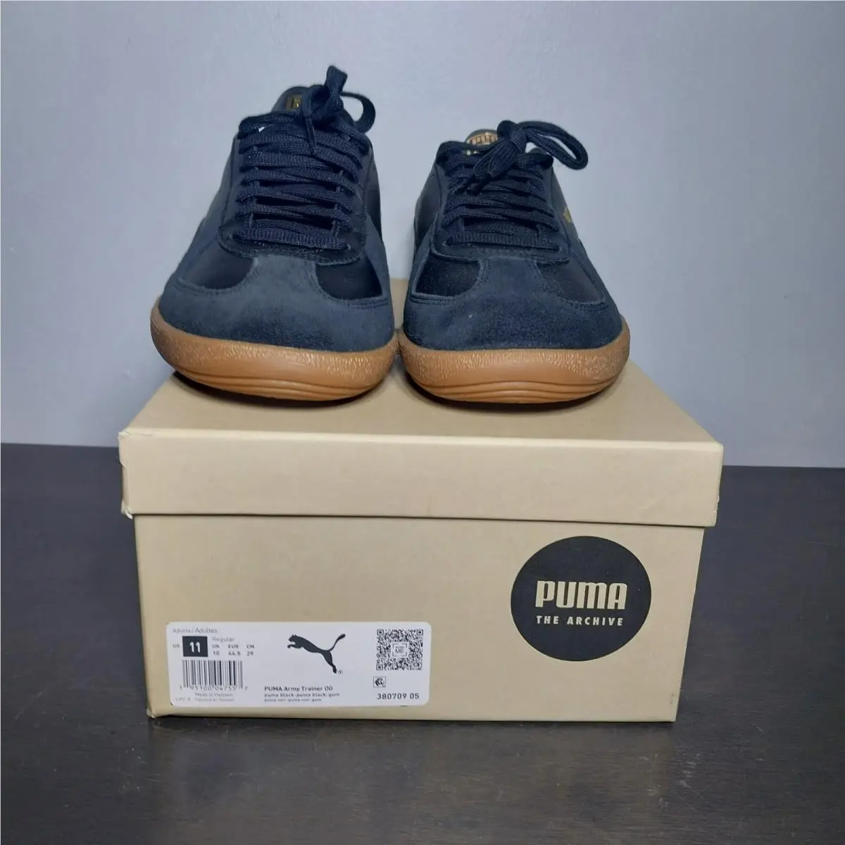 Puma shoes - PUMA Army Trainer - Army Trainer - 380709-02 - Black 4