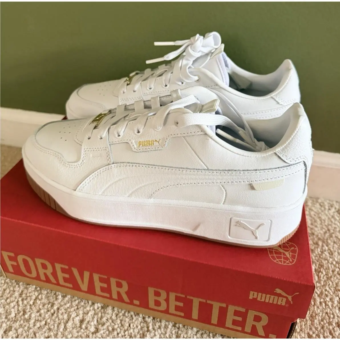 Puma shoes - PUMA Carina - Carina - 397487-01 - White 8
