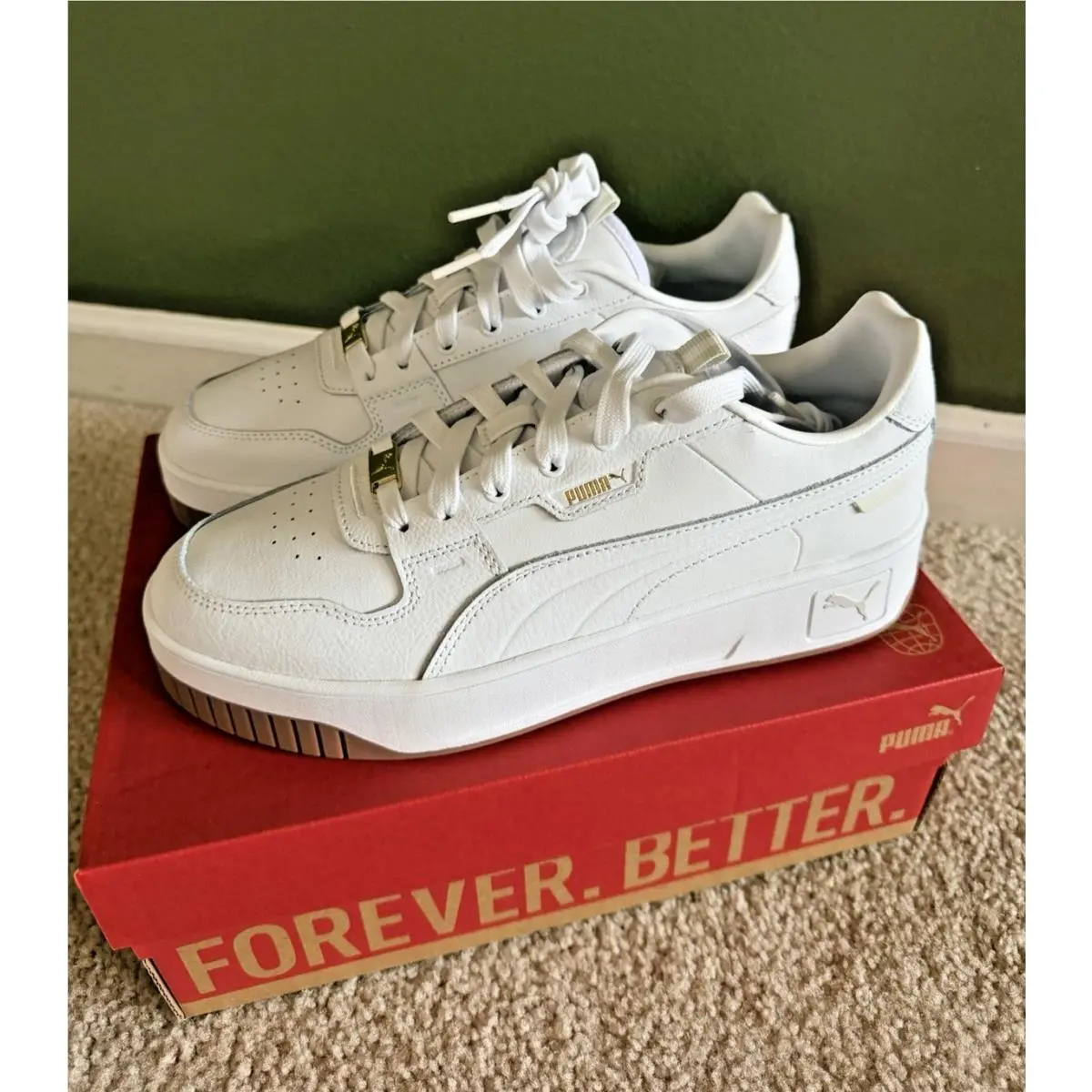 Puma shoes - PUMA Carina - Carina - 397487-01 - White 19