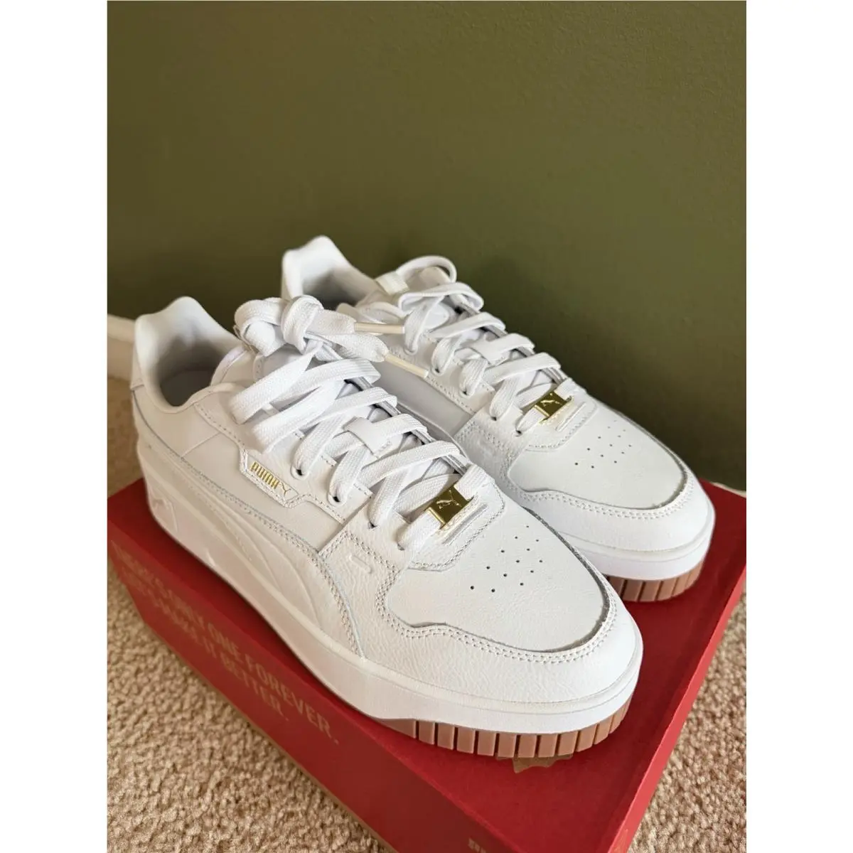 Puma shoes - PUMA Carina - Carina - 397487-01 - White 1