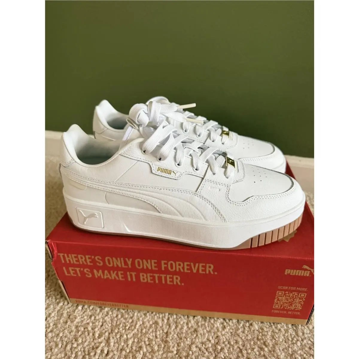 Puma shoes - PUMA Carina - Carina - 397487-01 - White 3
