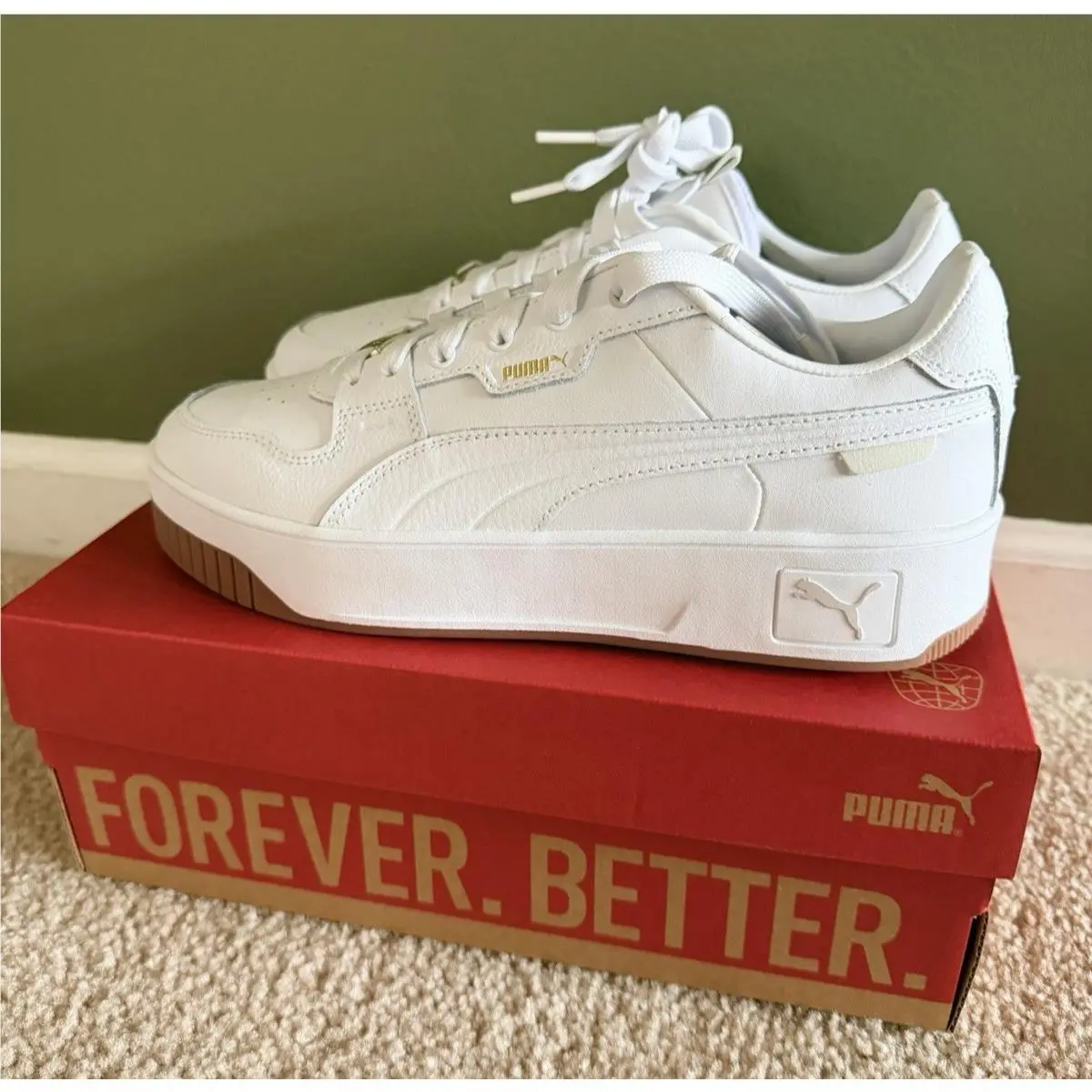 Puma shoes - PUMA Carina - Carina - 397487-01 - White 5